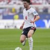 Declan Rice a obtenu la note parfaite de 100/100 après sa performance contre la France.