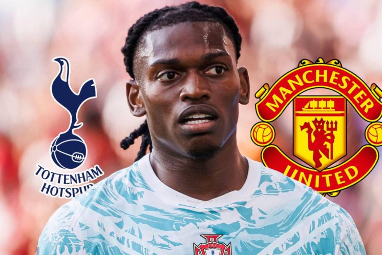 Rafael Leão est ciblé par Tottenham pour renforcer son attaque.