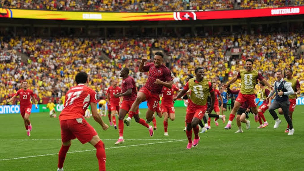 La Suisse sort la Colombie aux tirs au but