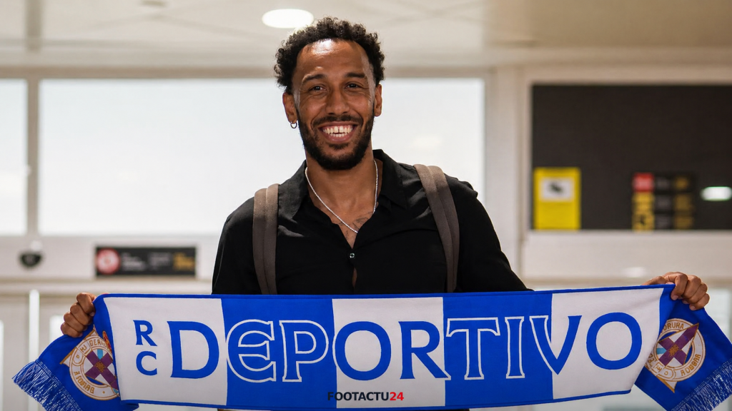 Aubameyang, 37 ans, devient le pari vedette du Deportivo en Liga