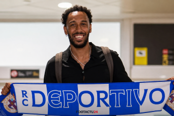 Pierre-Emerick Aubameyang revient en Liga sous les couleurs du Deportivo La Corogne.