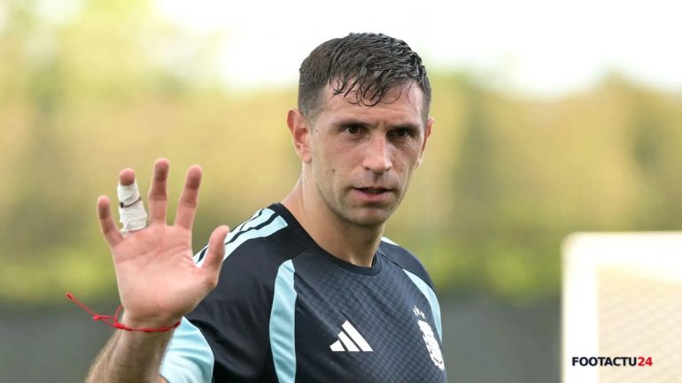 La Juventus abandonne la piste Emiliano Martínez