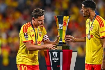 Florian Thauvin a été élu homme du match après avoir inscrit l’unique but de la finale.