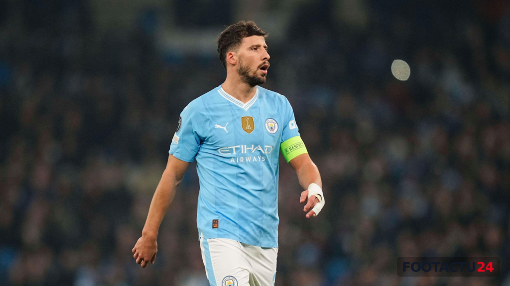Rúben Dias devient capitaine de Manchester City