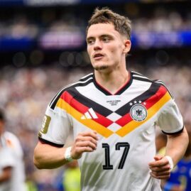 Florian Wirtz sous le maillot de l’Allemagne