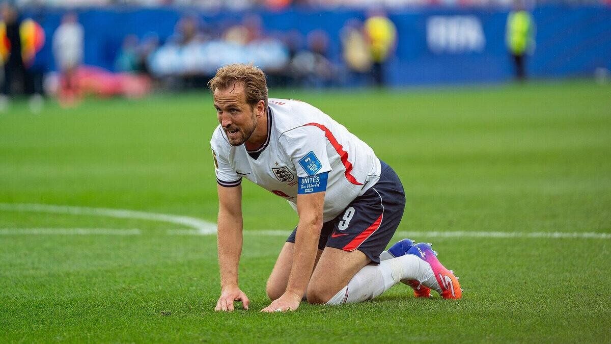 Harry Kane avec l’Angleterre