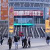 Vue extérieure de Wembley à Londres