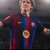 Anthony Gordon avec le FC Barcelone