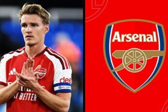 Martin Ødegaard avec Arsenal