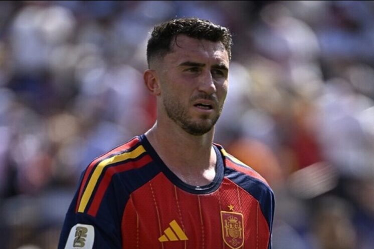 Aymeric Laporte sous le maillot de l’Espagne