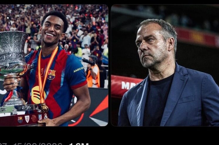 Alejandro Balde doit composer avec une forte concurrence au poste de latéral gauche du FC Barcelone.