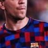 Wojciech Szczęsny portant les couleurs du FC Barcelone