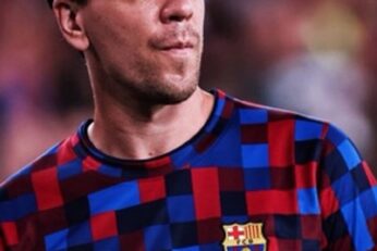 Wojciech Szczęsny portant les couleurs du FC Barcelone