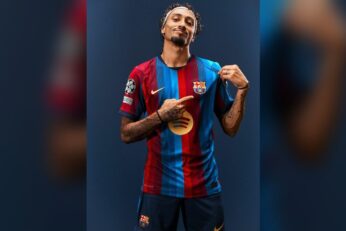 Raphinha sous le maillot du FC Barcelone