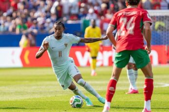 Michael Olise sous le maillot de la France