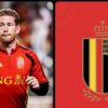 Kevin De Bruyne sous le maillot de la Belgique