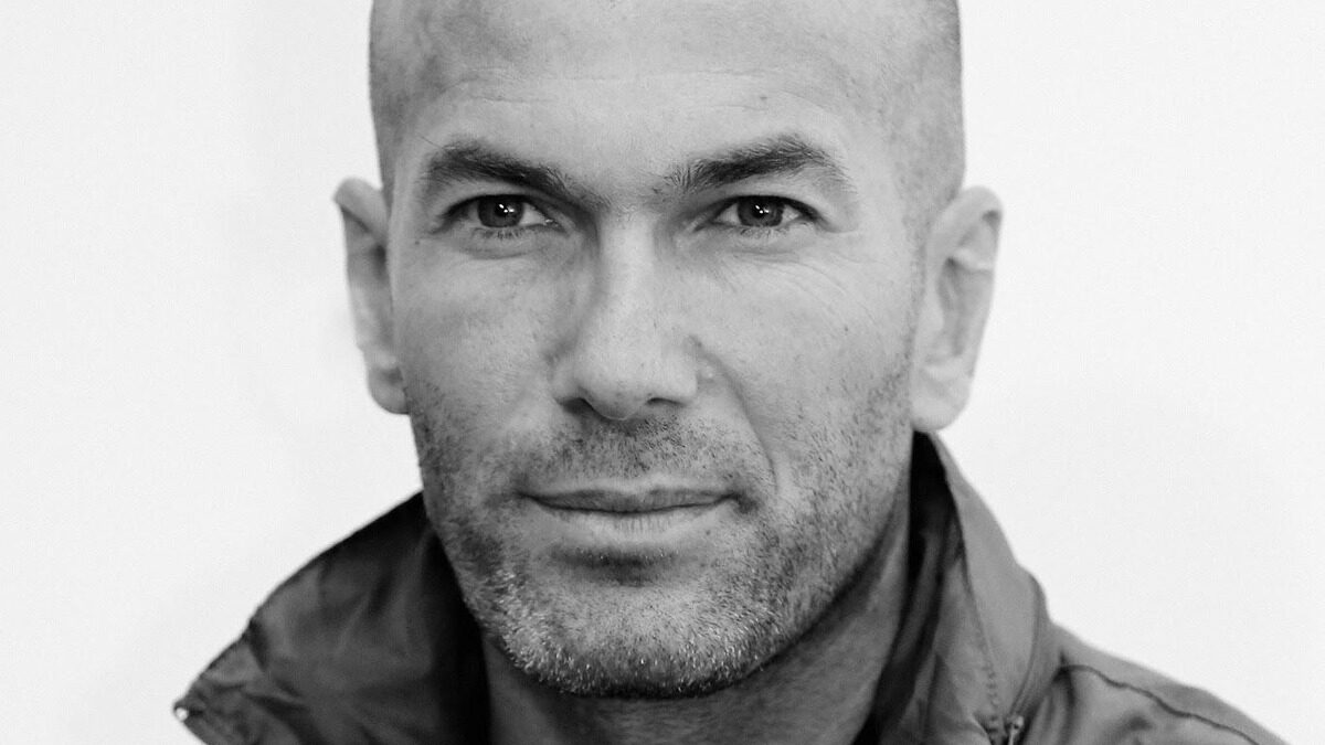 Portrait d’archive de Zinédine Zidane