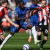 Chelsea en match de Premier League