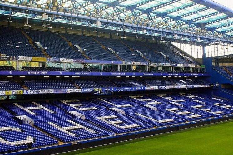 Tribunes de Stamford Bridge, stade de Chelsea