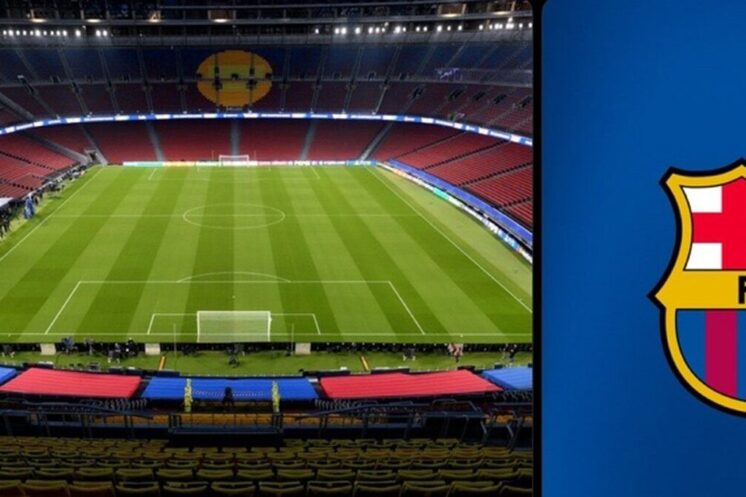 Vue du Spotify Camp Nou associée au Clásico Barça–Real