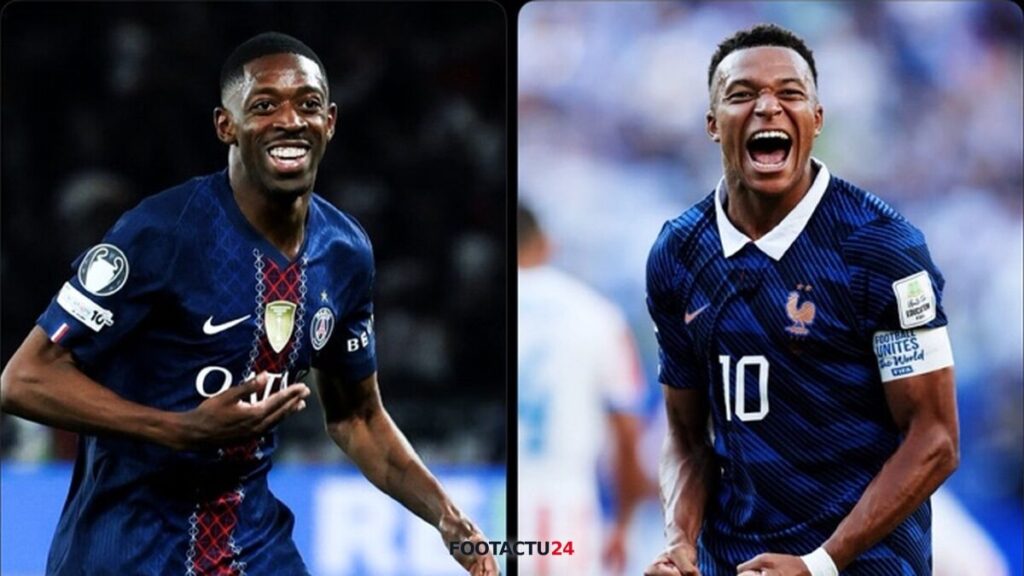 Dembélé aurait peu apprécié Mbappé et lui répond sèchement