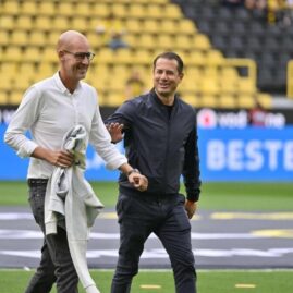 Carsten Cramer et Lars Ricken du Borussia Dortmund