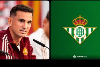 Fabián Ruiz avec le logo du Real Betis