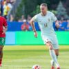 Adrien Rabiot en action avec la sélection française