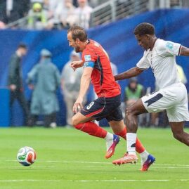 Harry Kane sous le maillot de l’Angleterre