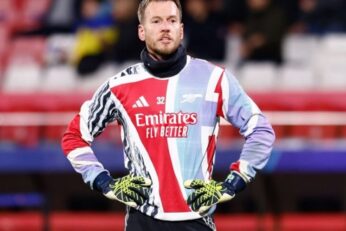 Neto en tenue de gardien dans un visuel évoquant son possible retour à la Juventus
