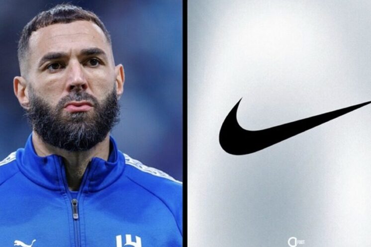 Karim Benzema dans une publication sur l’annulation d’un shooting Nike x Corteiz