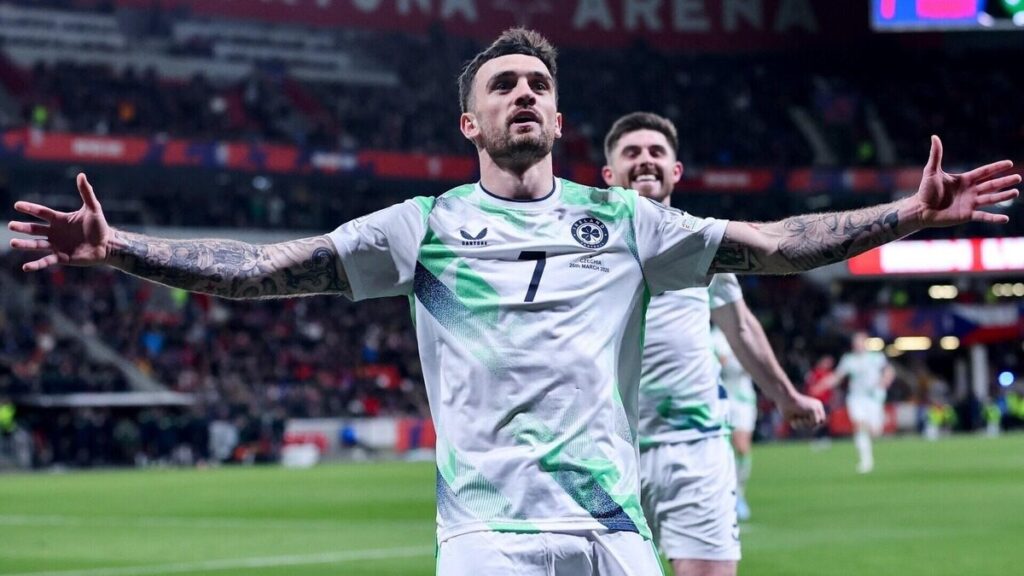 L’Irlande répond avec autorité : trois buts en première période pour battre Israël