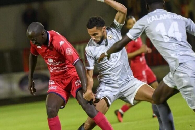 Duel entre Thionville et La Roche-sur-Yon en Ligue 3.