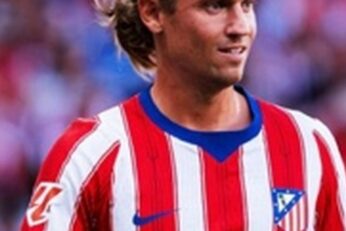 Marcos Llorente en tenue de l’Atlético de Madrid