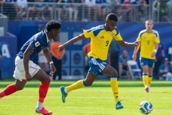 Alexander Isak avec la Suède