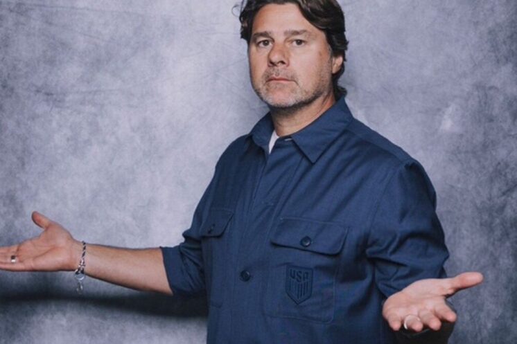 Mauricio Pochettino lors d’une séance photo