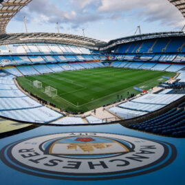 Vue de l’Etihad Stadium de Manchester City