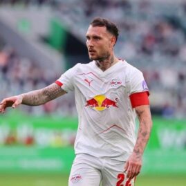 David Raum sous le maillot du RB Leipzig