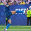 Kylian Mbappé avec l’équipe de France