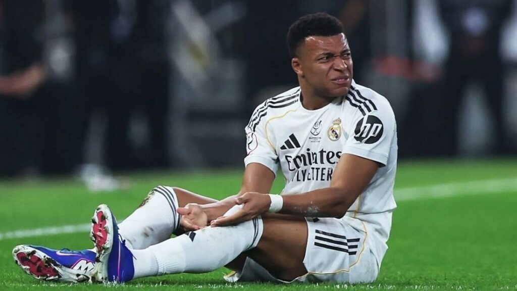 Mbappé touché au genou : le Real Madrid espère une absence limitée