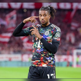 Michael Olise a signé son premier triplé avec le Bayern Munich lors du 7-0 contre Union Berlin.