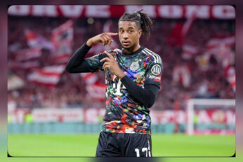 Michael Olise a signé son premier triplé avec le Bayern Munich lors du 7-0 contre Union Berlin.