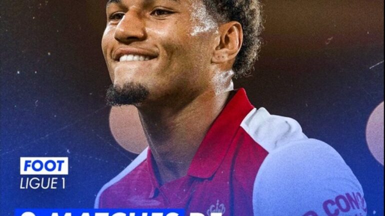Monaco : Paris Brunner suspendu quatre matchs après sa célébration contre Strasbourg