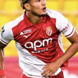 Paris Brunner sous le maillot de l’AS Monaco