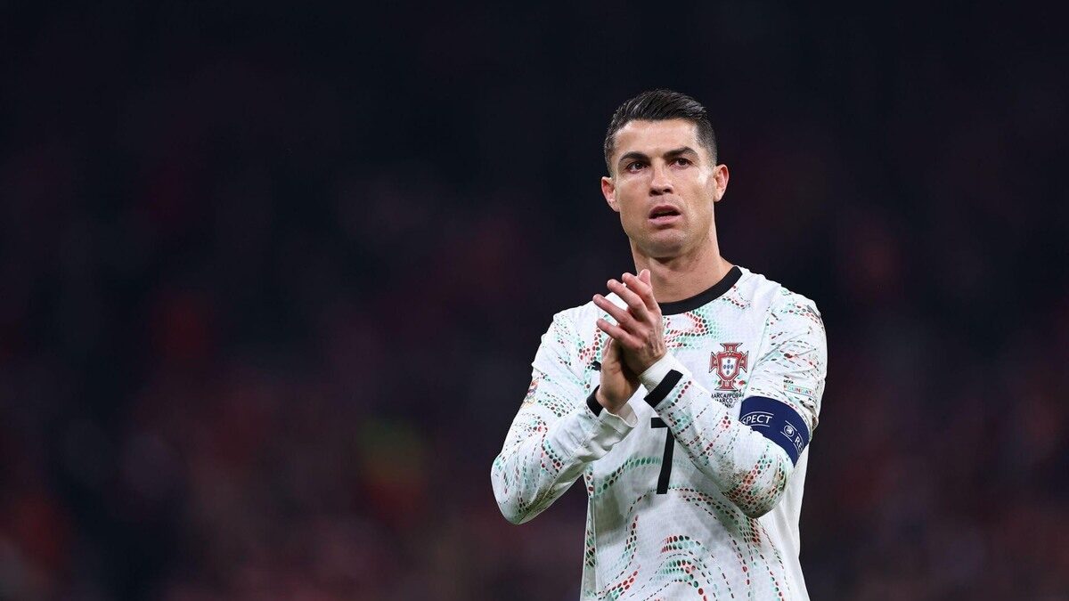 Cristiano Ronaldo sous le maillot du Portugal