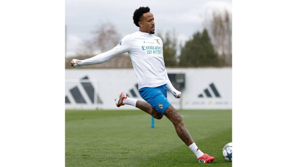 Real Madrid : Éder Militão retrouve enfin l’entraînement collectif