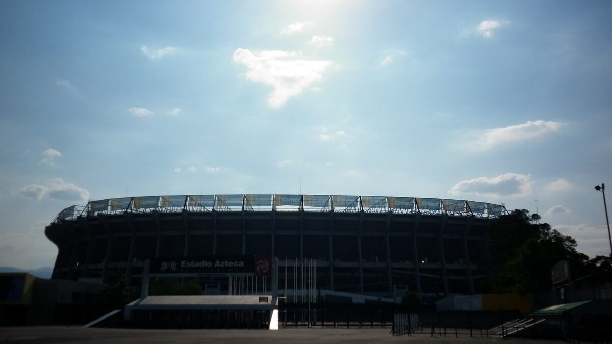 Stade de football au Mexique