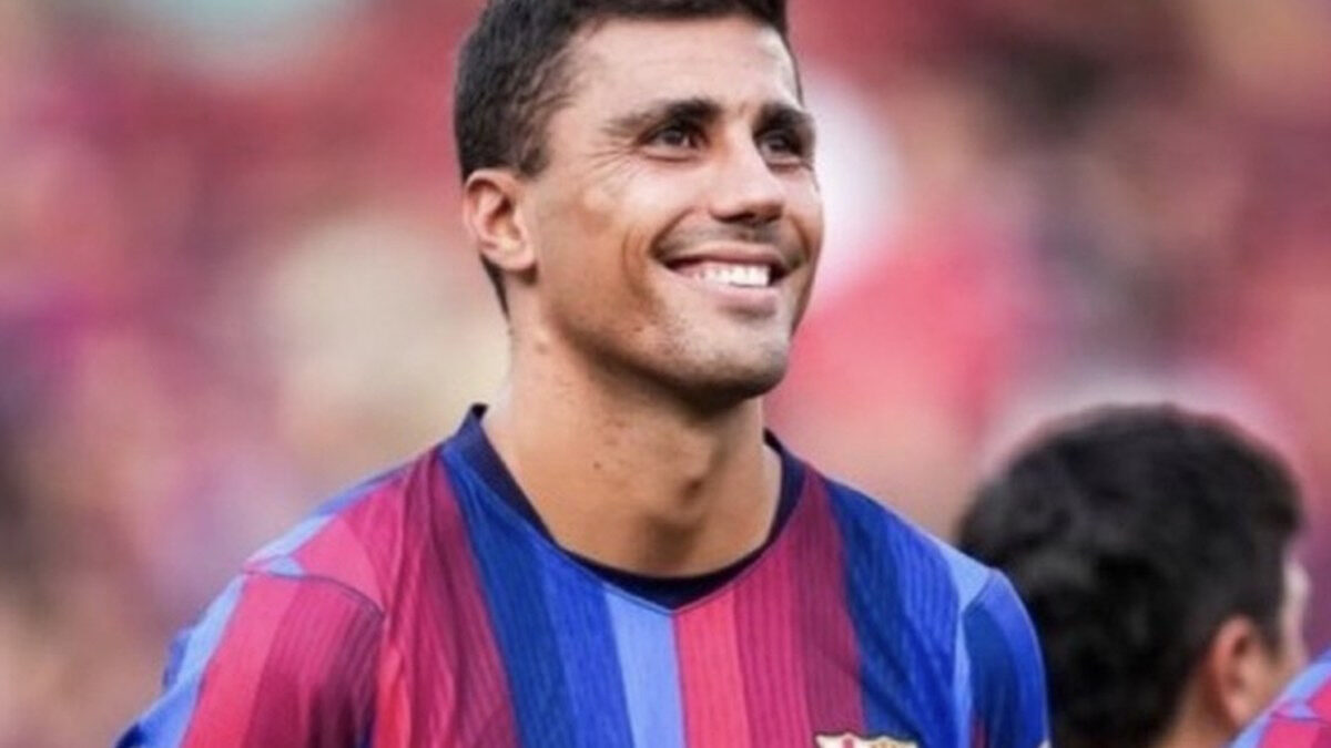 Rodri sous le maillot du FC Barcelone. Le milieu espagnol a rappelé une leçon reçue de Pep Guardiola après le succès à Séville.