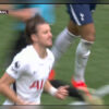 Conor Gallagher a inscrit le premier but de Tottenham en Premier League cette saison, à la 86e minute contre Aston Villa.