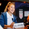 Ashley Sanchez avec la sélection américaine